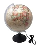 Iluminado atmosphere - Globo Solid A, 30 cm, Color Sepia (Mapiberia 97824)