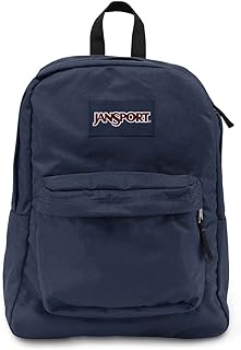 SuperBreak One Backpack Navy - Durable, Lightweight Bag with 1 Main Compartment, Front Utility Pocket with Built-in Organizer - Premium Backpack