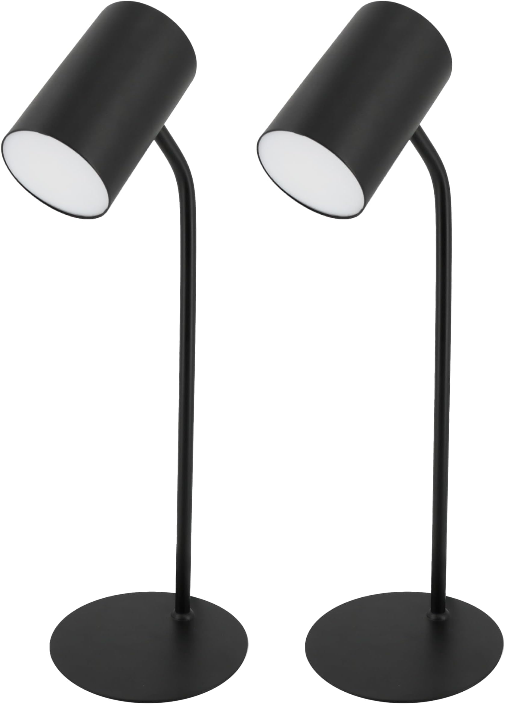 Lampe de bureau LED tactile Unilux KATZ pour réduire la fatigue visuelle (x2)