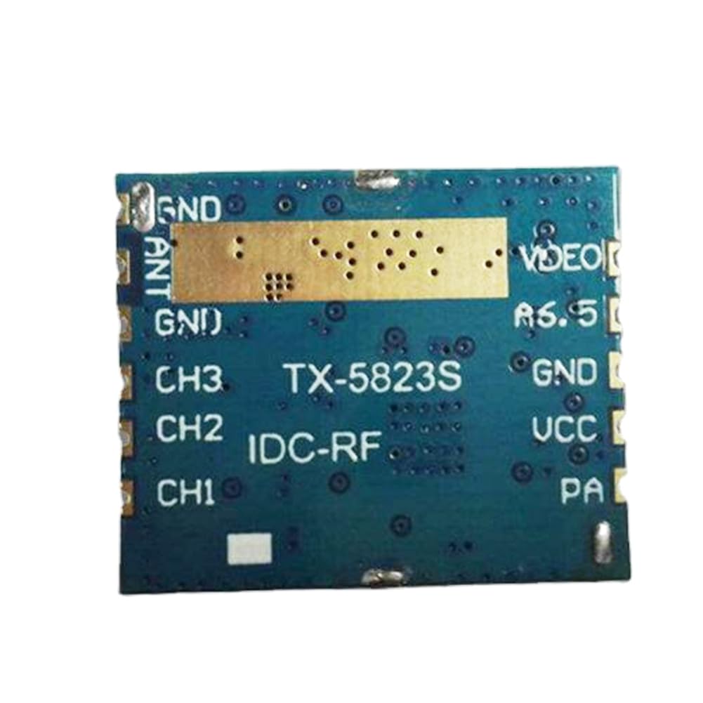 5,8G FPV VTX TX5823 Moduł nadajnika audio wideo 8CH 0-600 MW nieskończenie regulowany do drona FPV