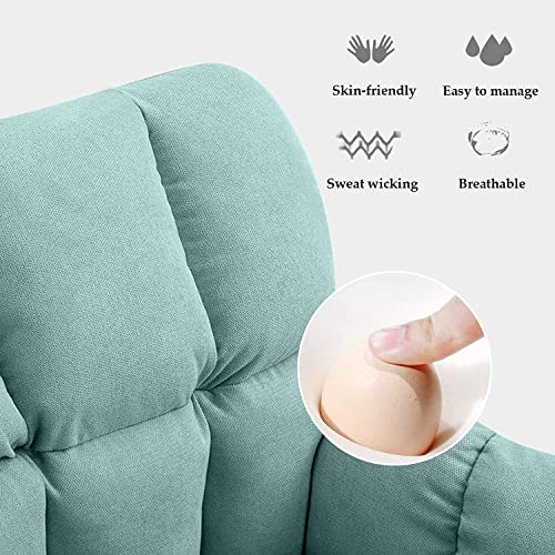 Chaise de bureau ergonomique à hauteur réglable avec roulette - 7