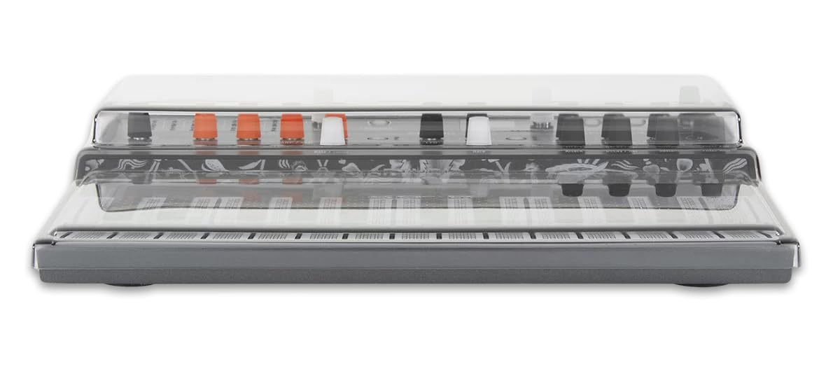 Decksaver Cover per Arturia MicroFreak - Coperchio protettivo in policarbonato super resistente, colore fumé trasparente, prodotta nel Regno Unito, la scelta dei produttori per una protezione