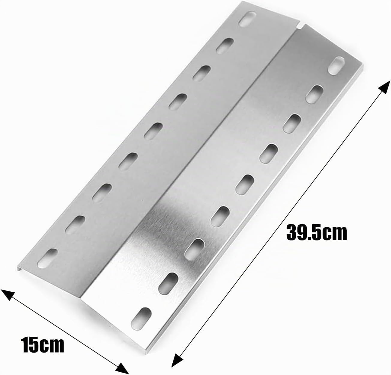GFTIME 39,5 x 15cm Universal Brennerabdeckung und Brenner Ersatzteile für Landmann Triton 2 & 3, Landmann Minton, Landmann Avalon PTS 4, Grandhall Maxim GT4, Mr. Gardener Jackson, 3 Stück
