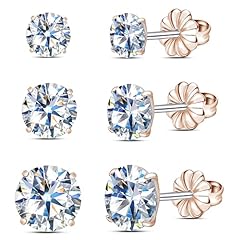 Rose Gold-Butterfly Back