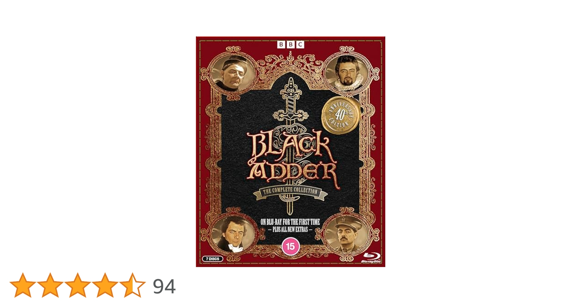 (未使用･未開封品)Black Adder Set [DVD] Amazon.com: The Blackadder - Complete Collection - 8-DVD