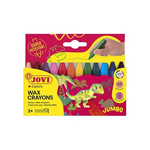 Jovicolor 980 - Ceras, caja de 12 unidades
