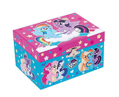 Joy Toy 95769  My Little Pony Boîte à Bijoux Musical dans Emballage Cadeau 15 x 10, 5 x 8, 5 cm