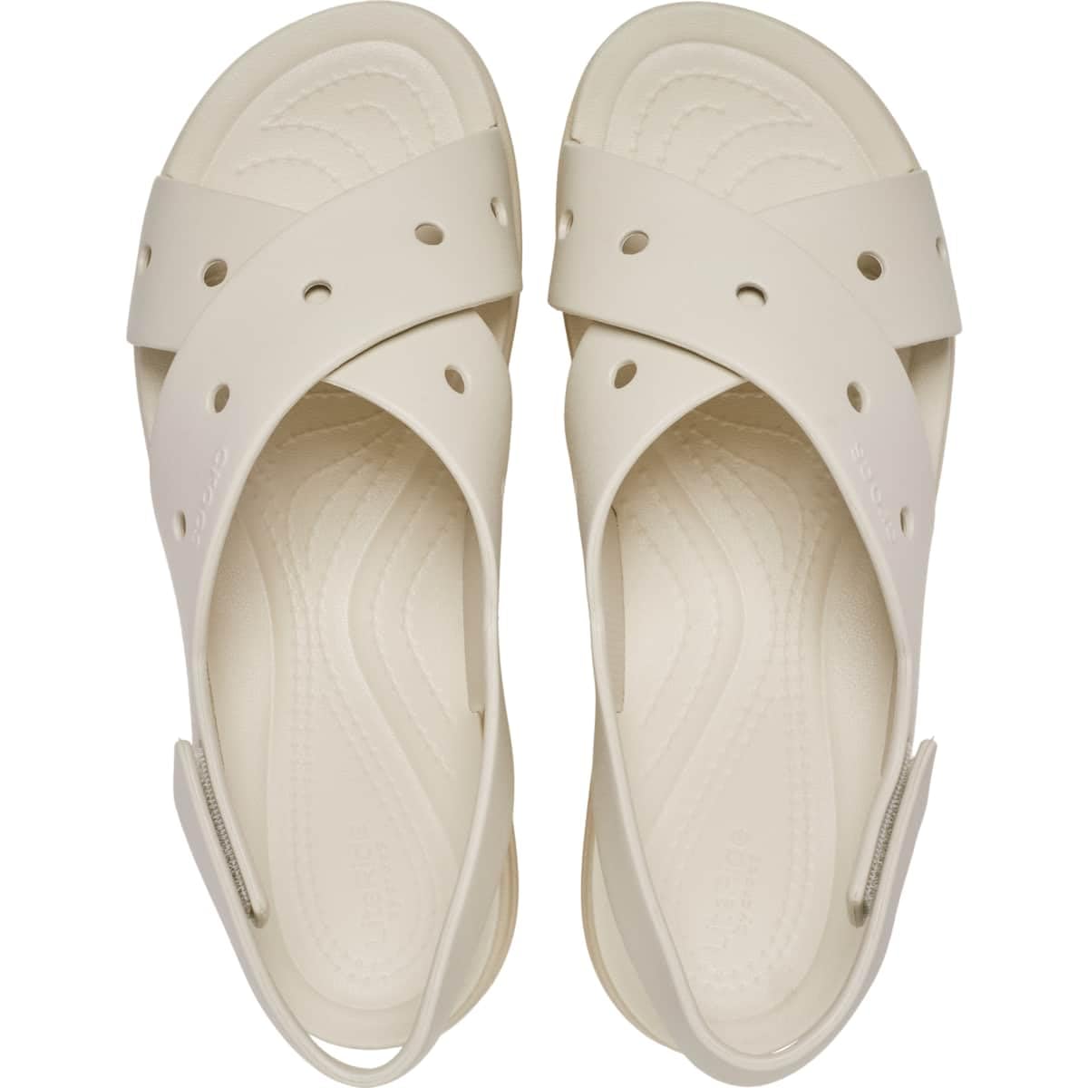 Crocs Brooklyn 4u Cross Strap Sandal Sandalias con cuñaMujer