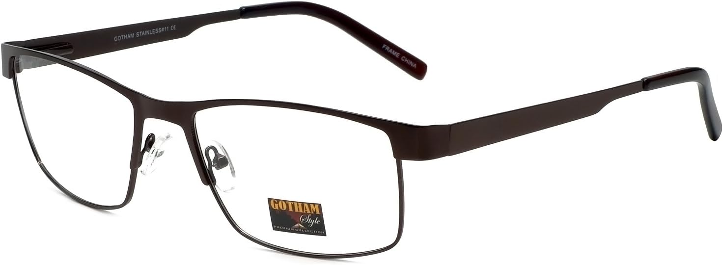Big&Tall Designer Eyeglasses GS11-BRN in Brown 59mm
