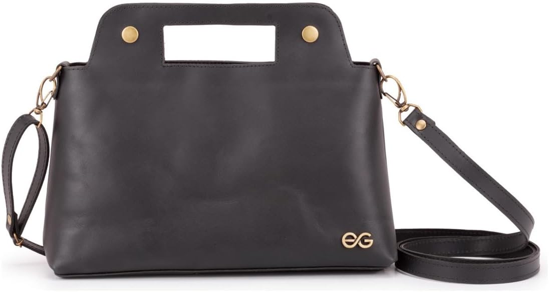 Bolsa Feminina Couro Legítimo Média Tiracolo Transversal/mão