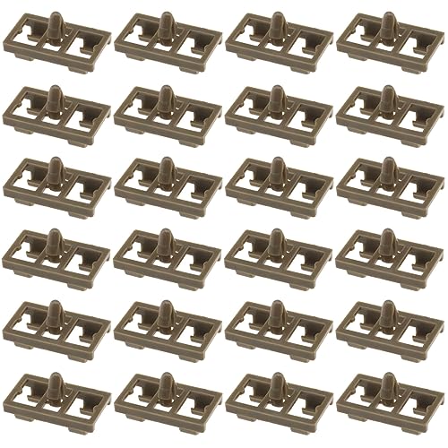 SING F LTD 30PCS Lower Door Weatherstrip Seal Clips for X5 E53 51337052945 Plastic Automotive Door Seal Trim Mounting Clips Fasteners