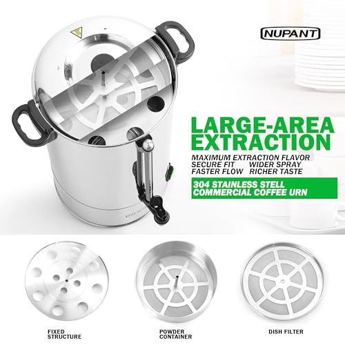 La Mejor Selección de Cafetera 100 Tazas los 5 más buscados. 18 Imagen adicional