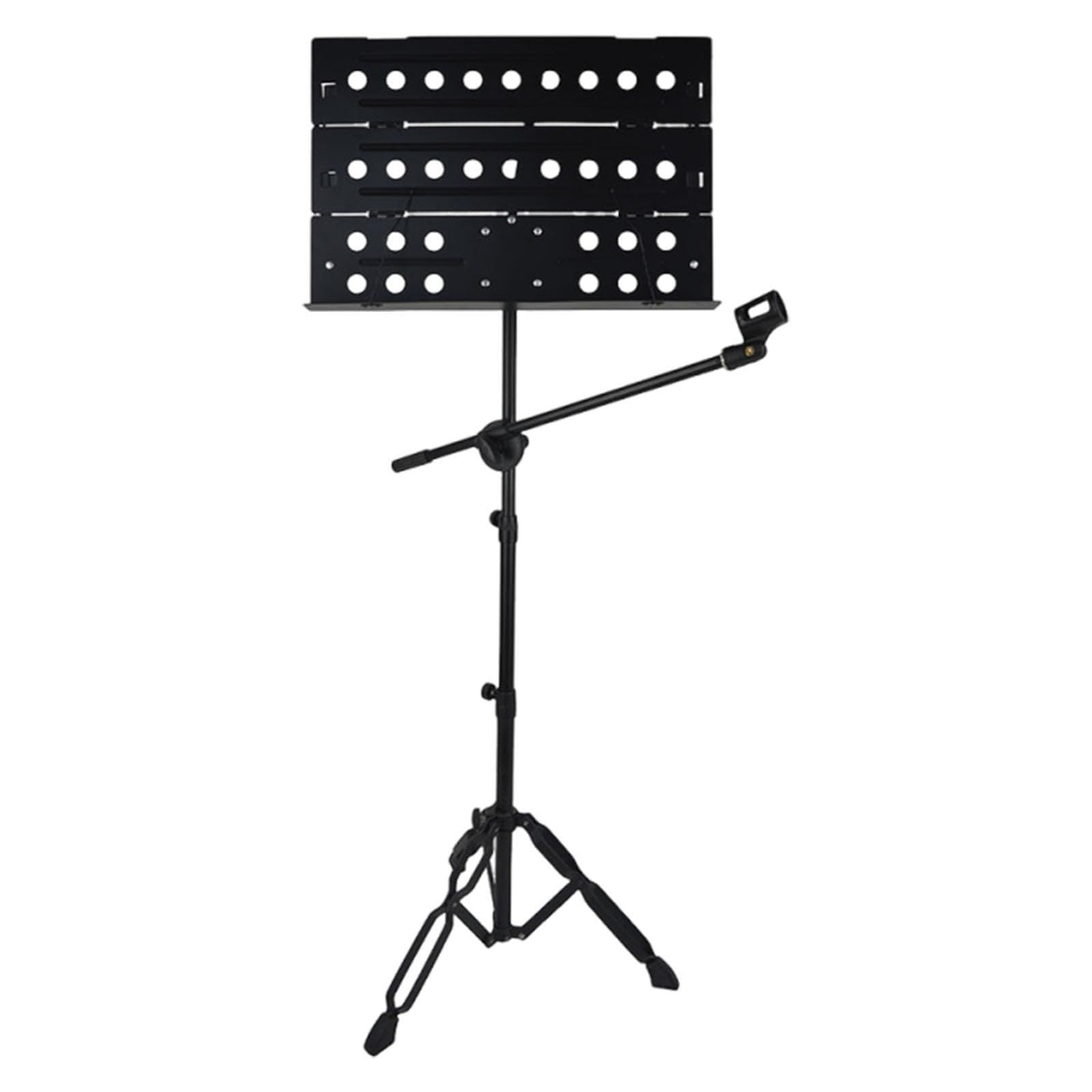 Harilla Atril de Partituras Plegable, Profesional, Fácil de Usar, Práctico Trípode, Soporte de Partituras Portátil para Accesorios de Instrumentos