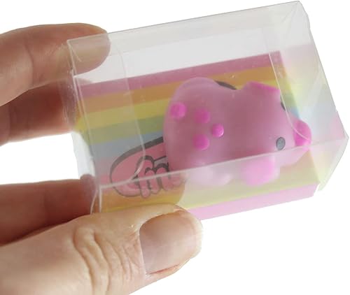 Miniatura 5 de Curious Minds Busy Bags Juego de 6 animales blandos Mochi para perros, Kawaii  Lindos juguetes envueltos individualmente  Sensorial, estrés, juguete