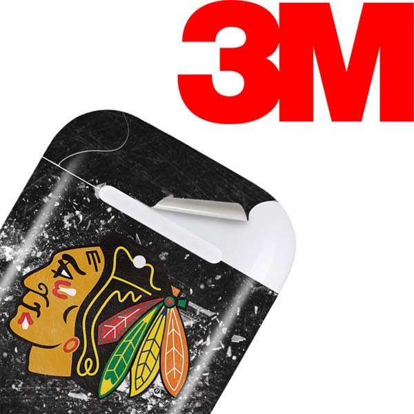 Skinit Decal Audio Skin Compatible with Apple AirPods - Officially Licensed NHL Chicago Blackhawks Frozen Design