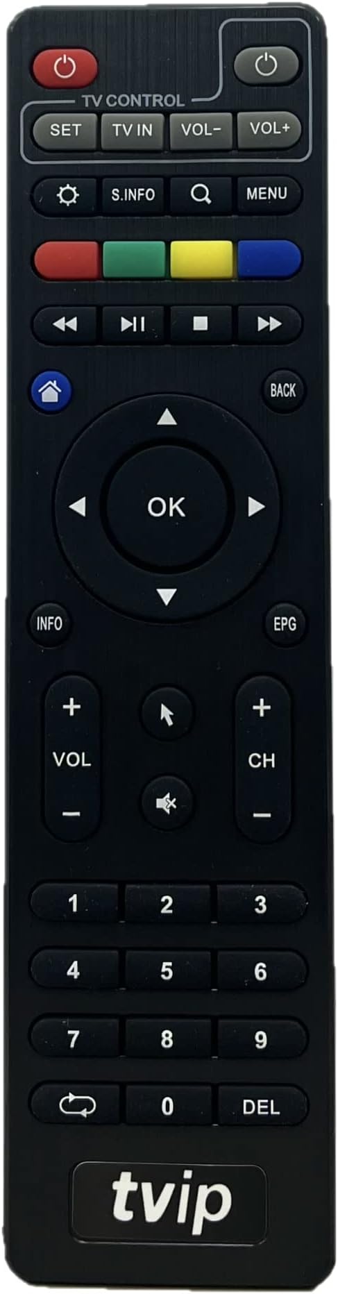 Original Replacement Remote Control for TVIP Set Top for TVIP412 TVIP415 TVIP605 TVIPS300