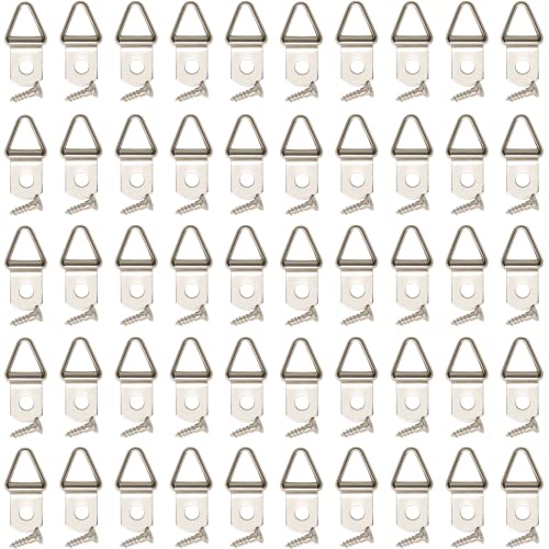 ビオラ印(Violajirushi) 三角吊金具 ニッケルメッキ 100個セット (24mm)