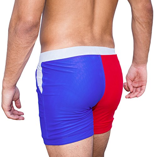 Taddlee Men's Swimwear Basic Long Swimming Trunk Surf Shorts Swimsuits Pocket3