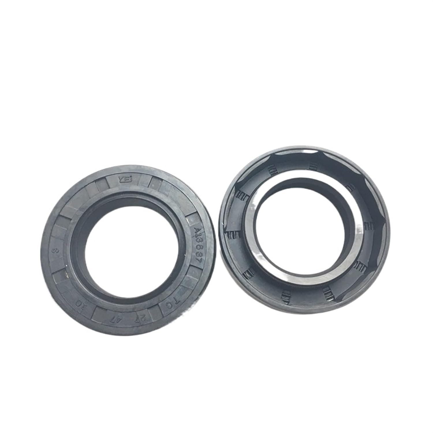 JOLAU 10PCS Nitrile Rubber Skeleton Oil Seals 35x42x8 35x45x7/8/10 35x50x7/8/10 35x52x8x10mm TC Tape Radial Shaft NBR Gaskets Sealings (Size : 35x50x7mm)