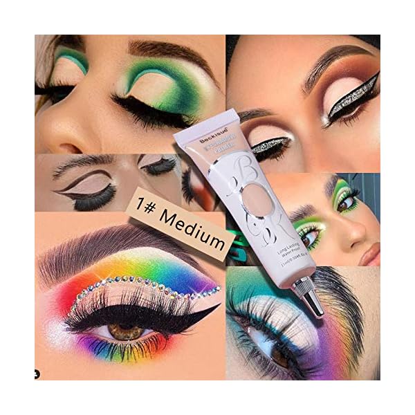 MAEPEOR-Matte-Eyeshadow-Primer-Prevent-Oily-Lids-and-Creasing-Eye-Primer-Base-Long-lasting-Waterproof-Smudgeproof-Eye-Primer-Makeup-for-All-Shadows-Medium-15ml MAEPEOR Matte Eyeshadow Primer 6 Colors Prevent Oily Lids and Creasing Eye Primer Base Long-lasting Waterproof & Smudgeproof Eye Primer Makeup for All Shadows (Medium)