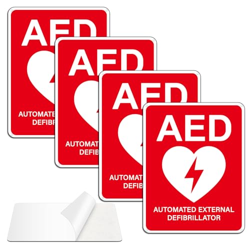 Panneau AED en aluminium résistant avec trous pré-percés pour mur