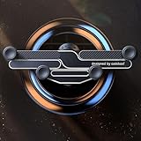 R-timer Handyhalterung Auto für Mercedes Benz C-Klasse (W205) 2018-2021, Upgrade Haken Lüftung KFZ Handyhalter, Schwerkraft Stabil Smartphone Halterung Universal 4,7-7,2 Zoll