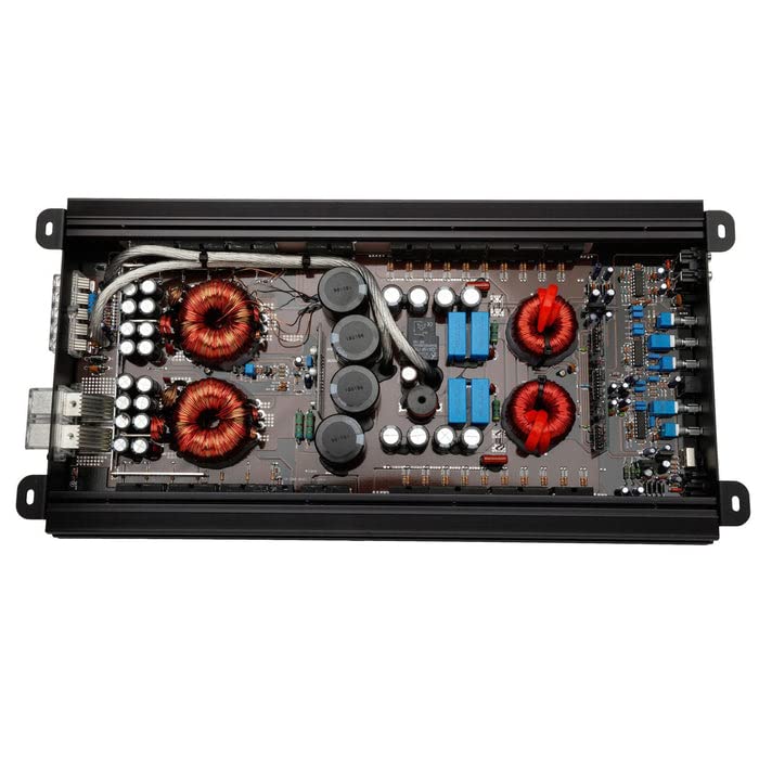 American Bass VFL COMP-3K 4 Channel AB Class Amplifier, 1 Ohm Stable D Class, 3000W RMS Power with 20 Hz - 350 Hz Frequency Responce