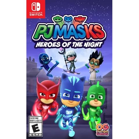 Pj Masks: Heroes of The Night - Nintendo Switch Cover