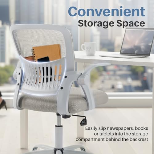 Image of DUMOS Ergonomic Home Office Chair, Lumbar Support Desk Chair