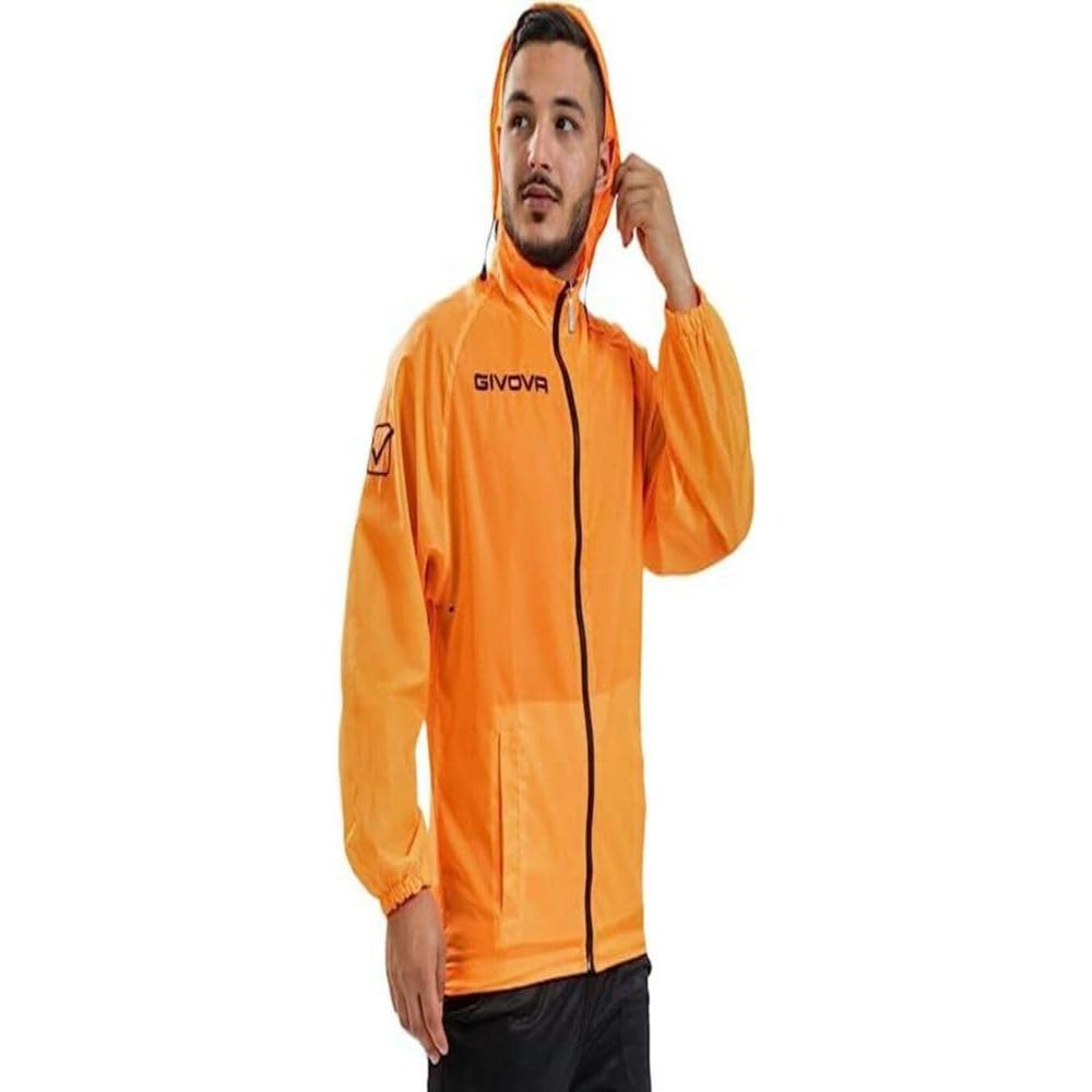 Giacca Antipioggia Givova Rain Basic | Impermeabile E Antivento | Con Cappuccio | Uomo E Donna - Foto 8