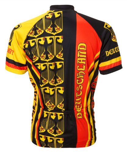World Jerseys Germany Deutschland Cycling Jersey (X-Large)