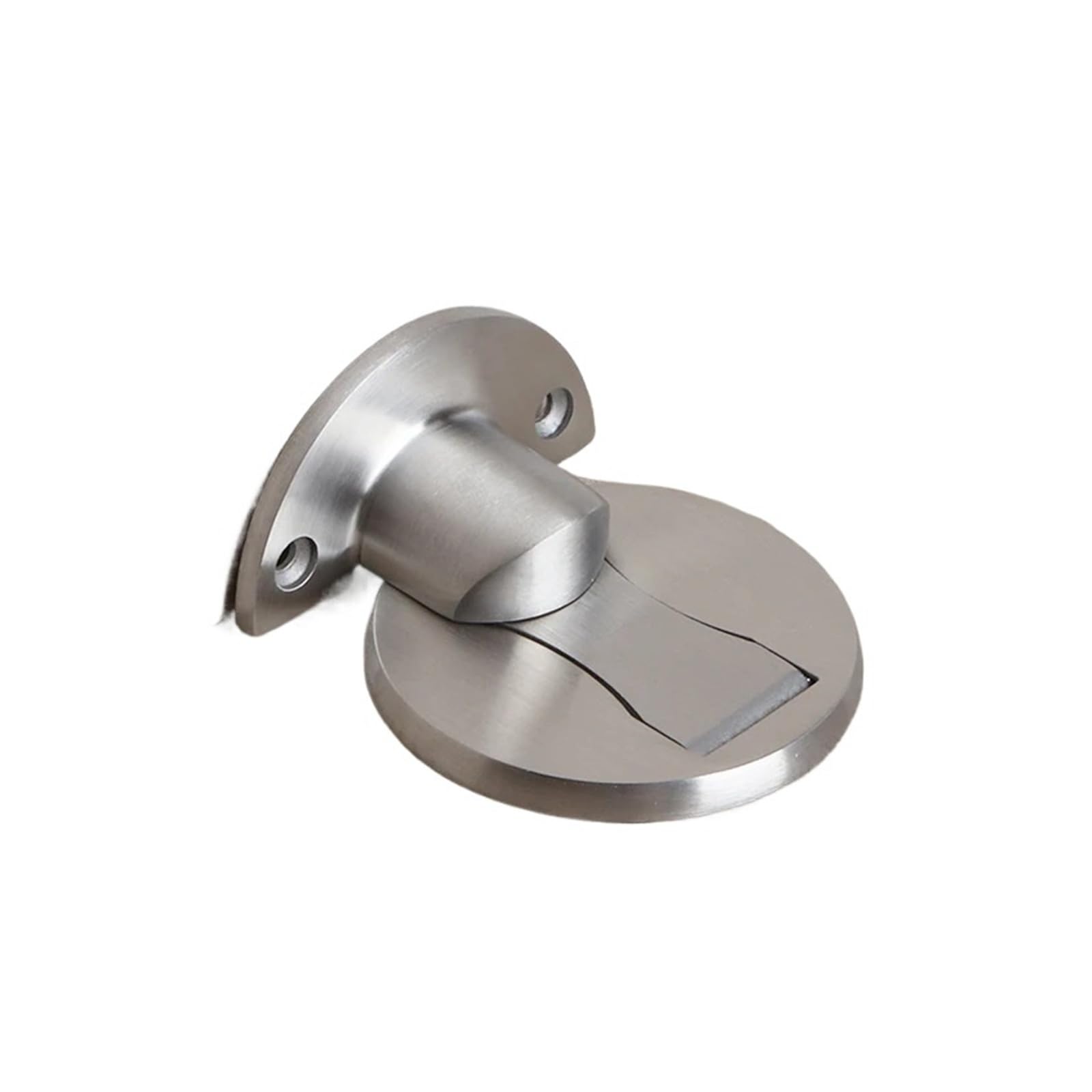 BSAXITHZB Door Stopper 304 Stainless Steel Punch-Free Invisible Furniture Hardware(Drawing the Silver)