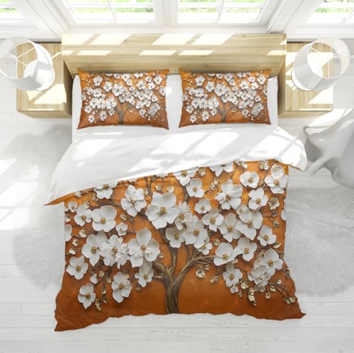 Housse de couette avec 4 attaches pour fixer votre couette sans qu'elle glisse