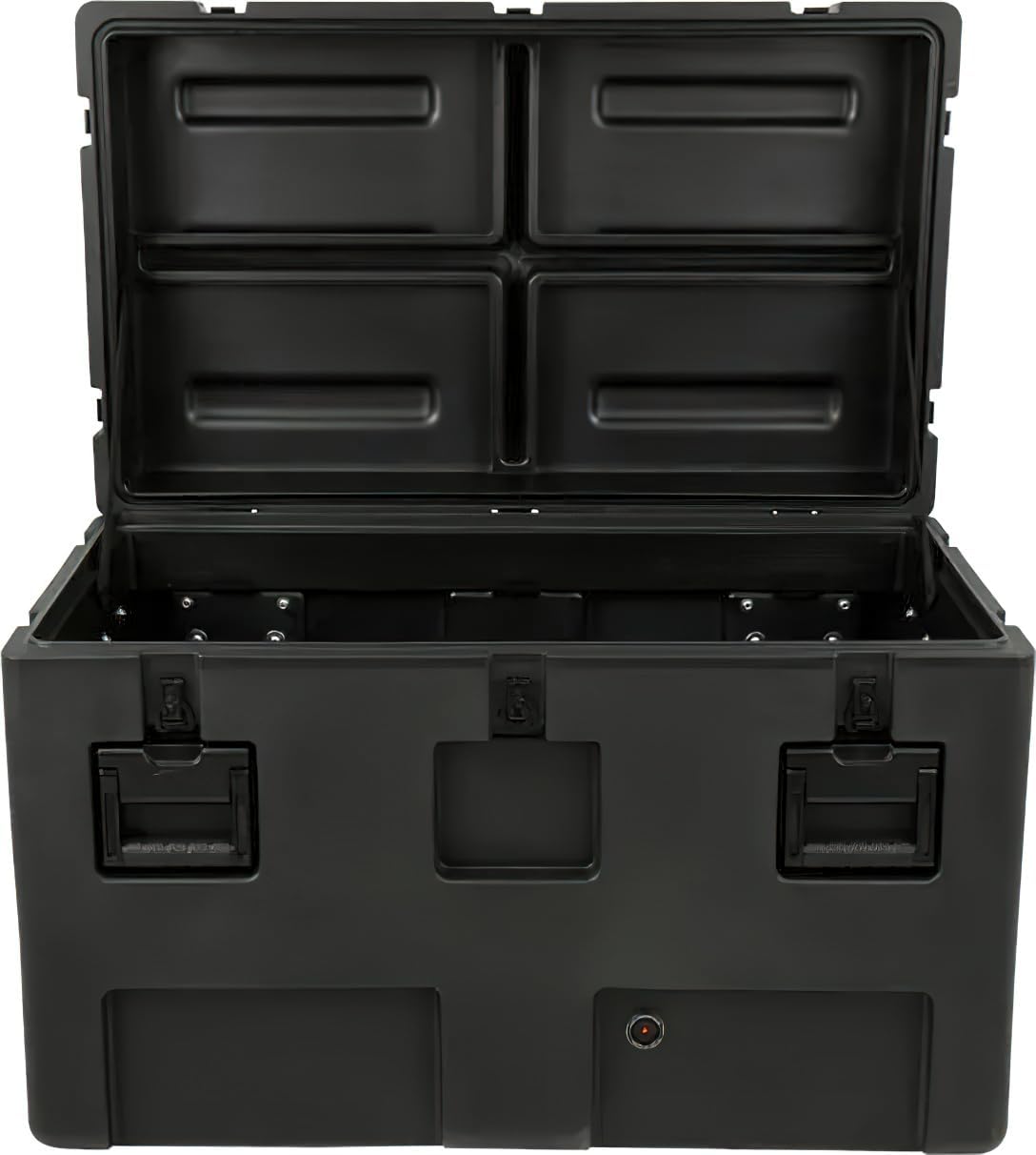 SKB Cases 3R3620-24B-EW rSeries 3620-24 Case; Includes Installed Edge Wheels; Waterproof Design; LLDPE Polyethylene Impact Resistant; UV Resistant; Pressure Relief/Breather Valves