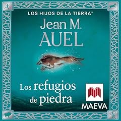 Diseño de la portada del título Los refugios de piedra