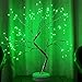 Produktbild USB Batteriebetriebene Draht Schreibtischplatte Bonsai Baum Licht Mit 108 LED Perlen, Simulation Licht Baum Licht Kupfer Draht Licht Baum Licht Batterie Touch Schalter Home Decoration Nachtl