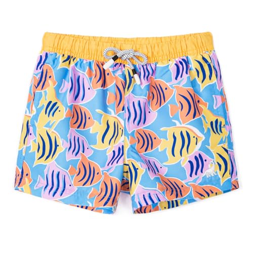 Image of SURF CUZ Boys Swim Trunks Toddler Swim Shorts UPF 50+ Bathing Suit for Boy Swimsuit Quick Dry Mesh Beach Boardshorts Swimwear