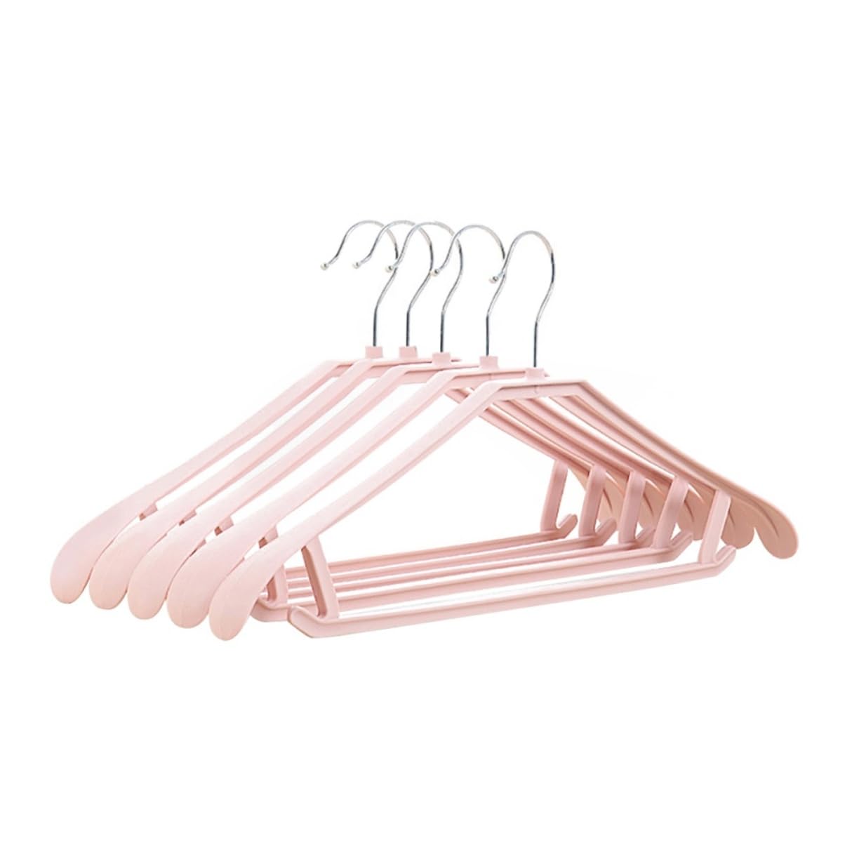 Garneck 10pcs Laundry Hangers Cactus Decor Closet Drying Rack Hangers for Jeans Hangers for Shorts Pants Hangers Coat Hangers Hook Hanger Clothes Rack Clothes Drying Rack Suit Hangers Pink