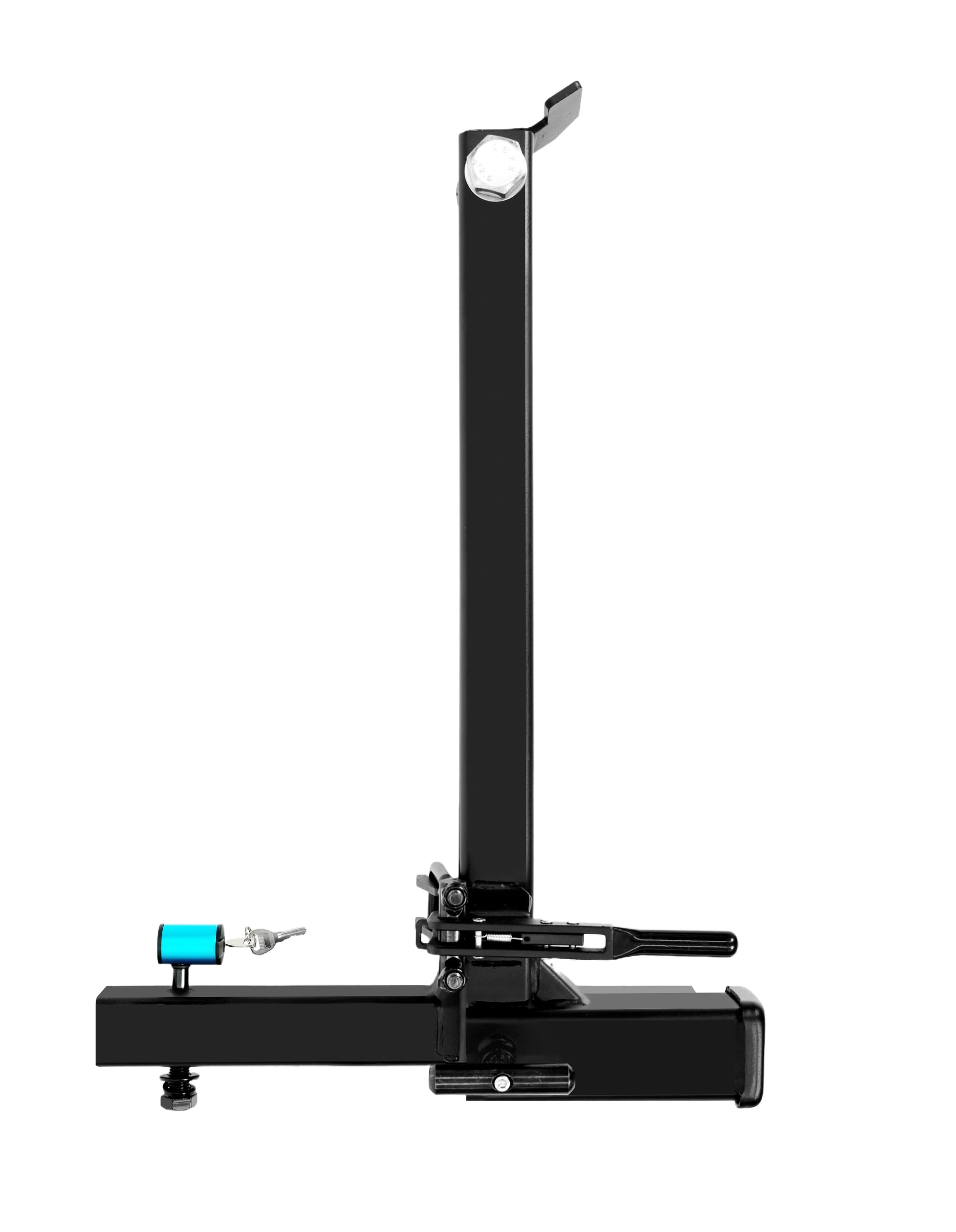 Young 113.4 kg Swing Away Kupplung für Fahrradträger und Gepäckträgerkorb, Schwarz