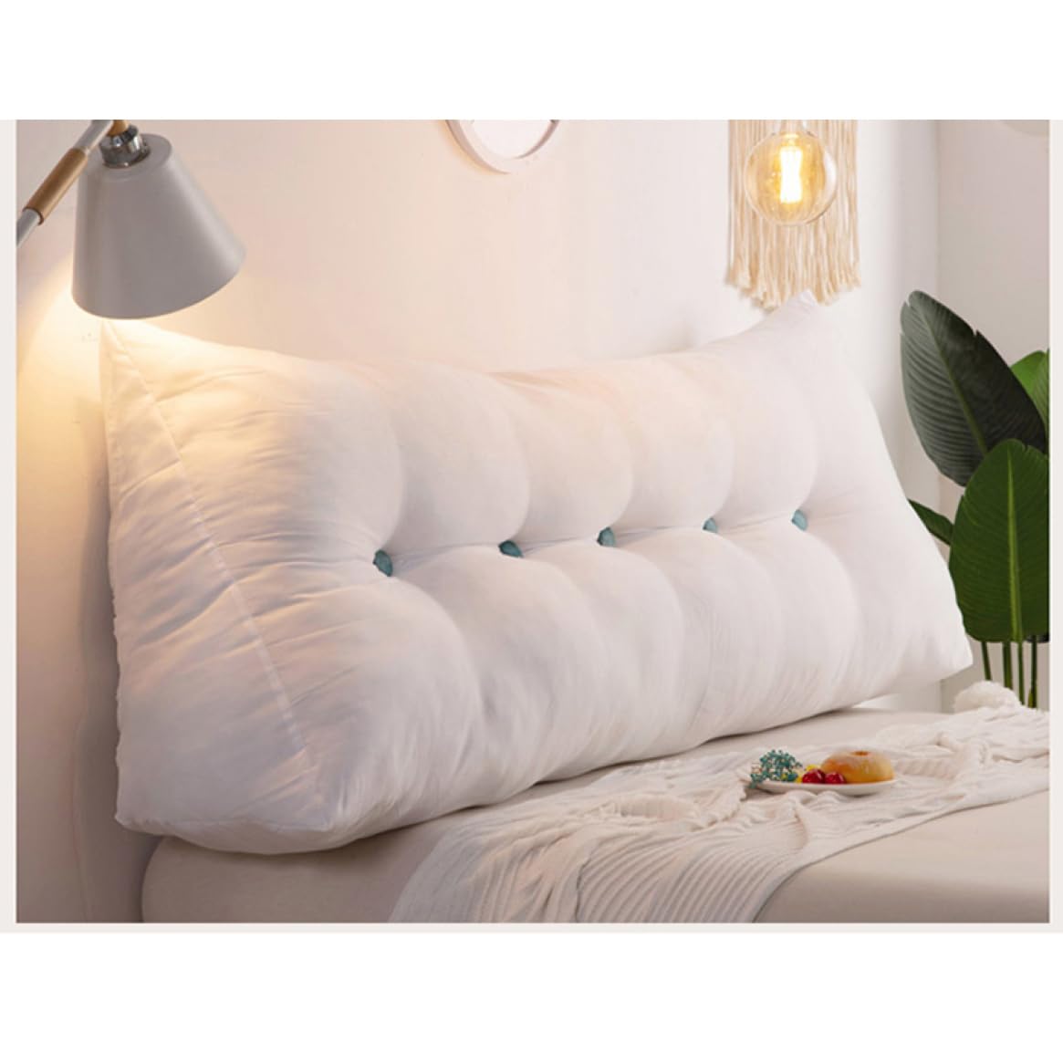 Amazon｜三角 クッション 120*20*50cm 背もたれ ベッド カラー7