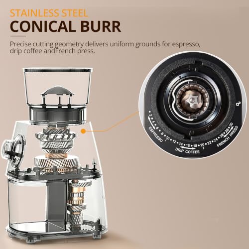 Industrial espresso grinder