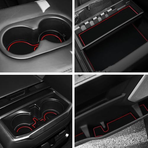 Tapetes Insertables para Portavasos Ford F150 2021-2025 miniatura 3