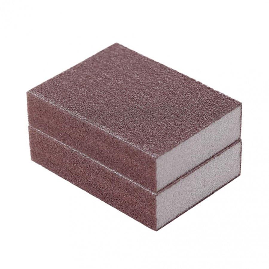 LARYNX Sanding Sponge Block for Kitchen Use, Multipurpose Sand Paper Magic Scrub Sponge Deep Cleaner Kitchen Tool (Small Size, Pack of 2)-image-29