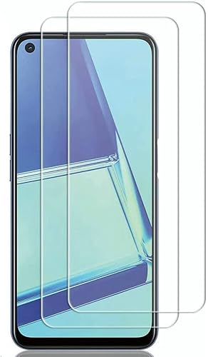 Paquete de 2 protectores de pantalla de vidrio templado para Oppo Realme 8 5G, Realme 77 5G