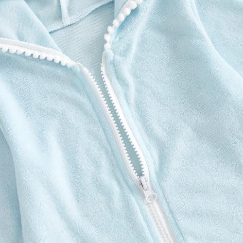 Image of Mubineo Toddler Girl Long Sleeve Swimsuit Beach Dress Cute Cover Ups Ruffle Bathing Suit Cover Up Kimono Kids Swimwear