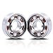 608 608ZZ Shielded Ceramic Skateboard Bearing - Perfect for Fidget Spinner Toy (White Ceramic Bearing Pack of 2)