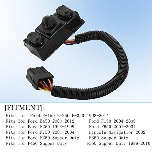 Module de commande pour siège électrique Ford E-350 F-150, solution pour bouton cassé Z-14A701-AA