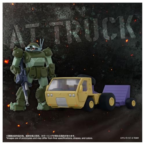 裝甲騎兵《裝甲騎兵ボトムズ》トイライズ系列最新作 1/48 AT 專用卡車與眼鏡鬥犬組合預購開始 4 裝甲騎兵《裝甲騎兵ボトムズ》トイライズ系列最新作 1/48 AT 專用卡車與眼鏡鬥犬組合預購開始
