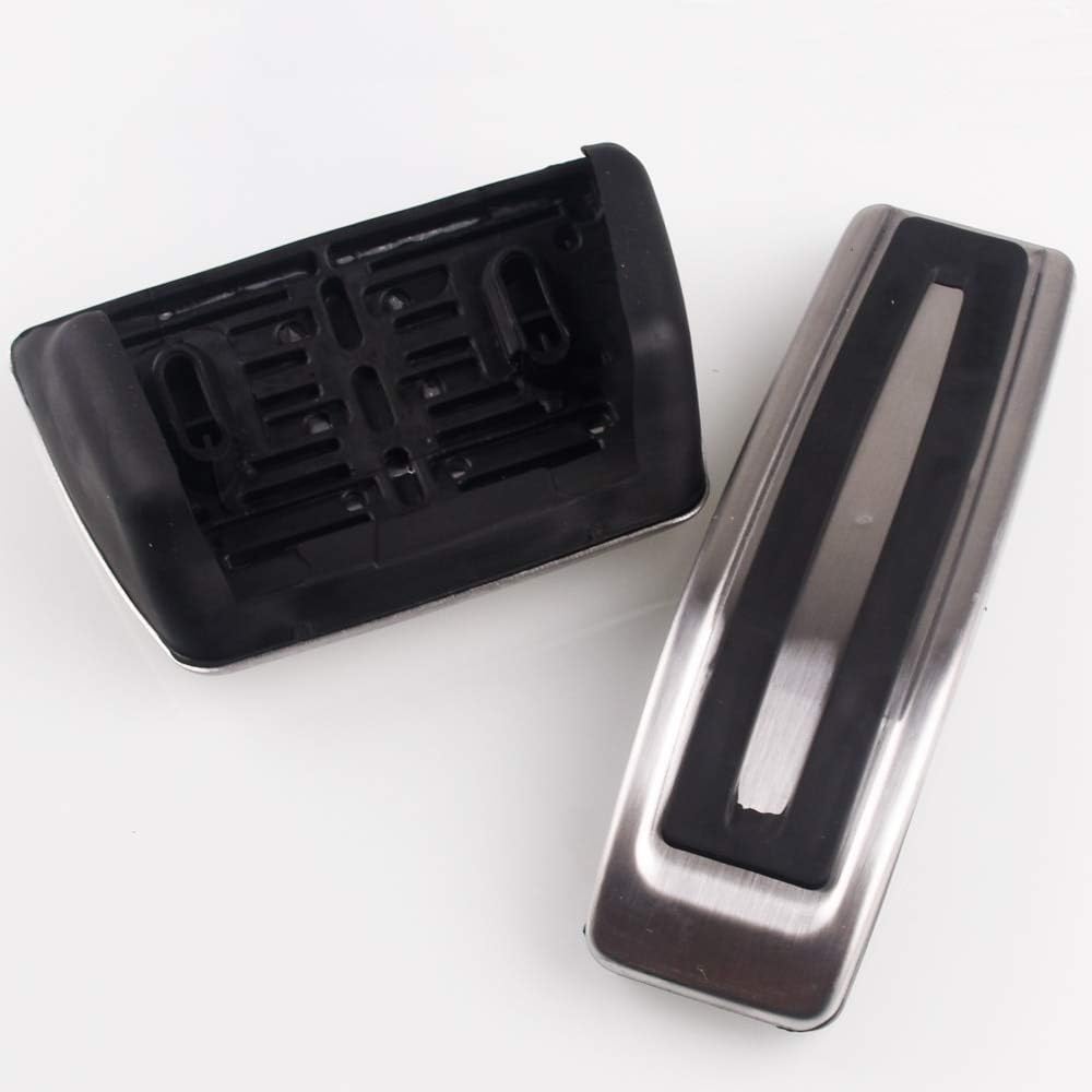 shanmu Car Brake Accelerator Accelerator Pedal Cover Compatible with Q7 SQ7 2007-2015 Compatible with Touareg 2007-2017 Porsche Cayenne 2007-2018