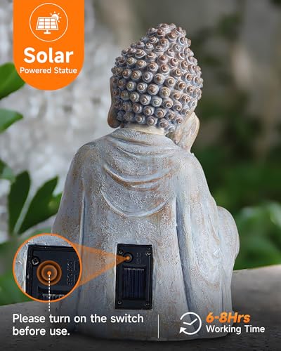 Thumok MDC060603 Solar Buddha Statue Outdoor thumb #5